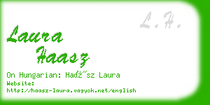 laura haasz business card